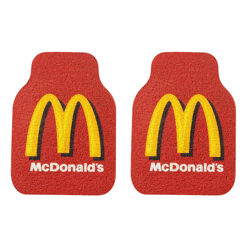 Cute Car Foot Mat Stain Resistant Car
