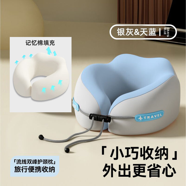 u Pillow Summer Portable Pillow Memory Foamu Neck Pillow Custom