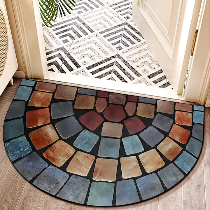 temu Vintage Floor Mat Entryway Entryway Stain Resistant Floor Mat