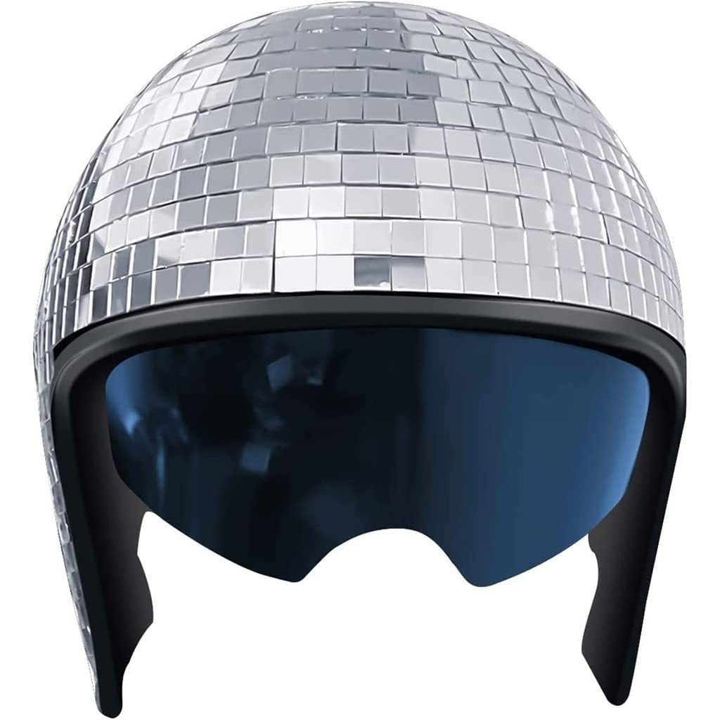 Disco ball Helmet with Retractable
