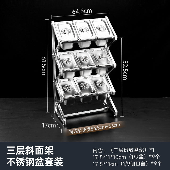Stainless Steel Small Shelf Commercial