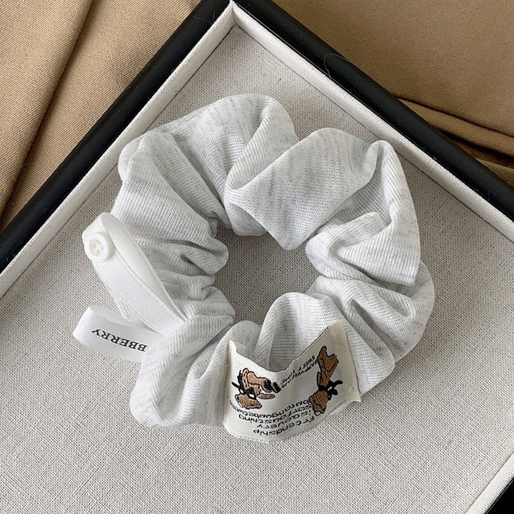 简约时尚法式猪大肠发圈头饰女气质皮筋女扎头马尾发绳高弹力头绳