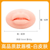 欧洲雾唇3d模块唇膜纹绣仿真硅胶唇块半永久初学者练习工具用品