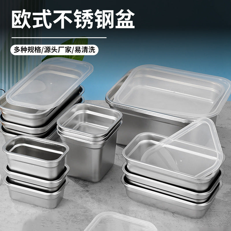 Stainless Steel Commercial Plate Small