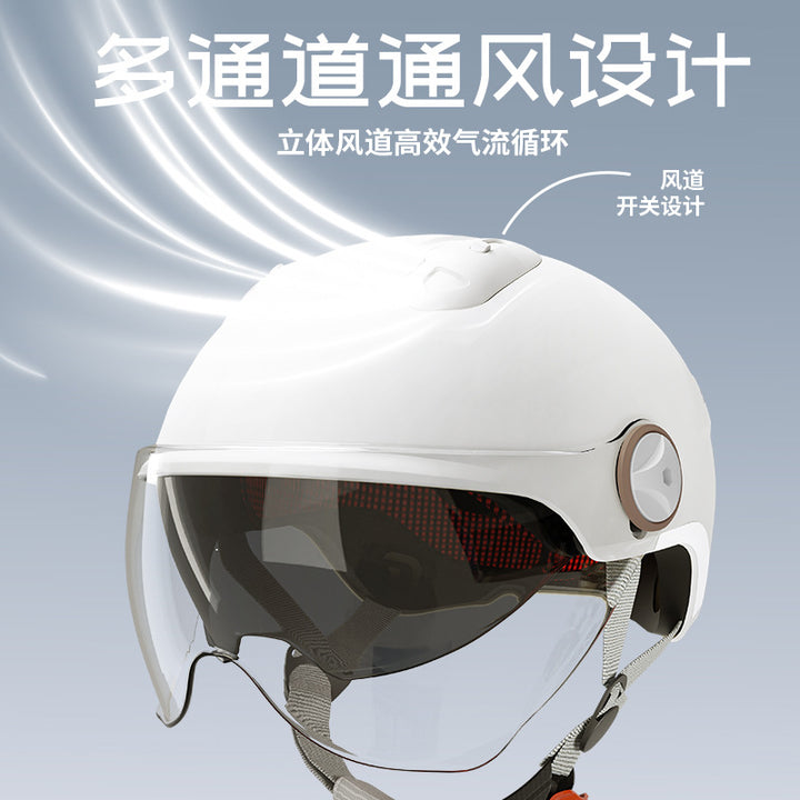 3 C Helmet Motorcycle Men's Women's