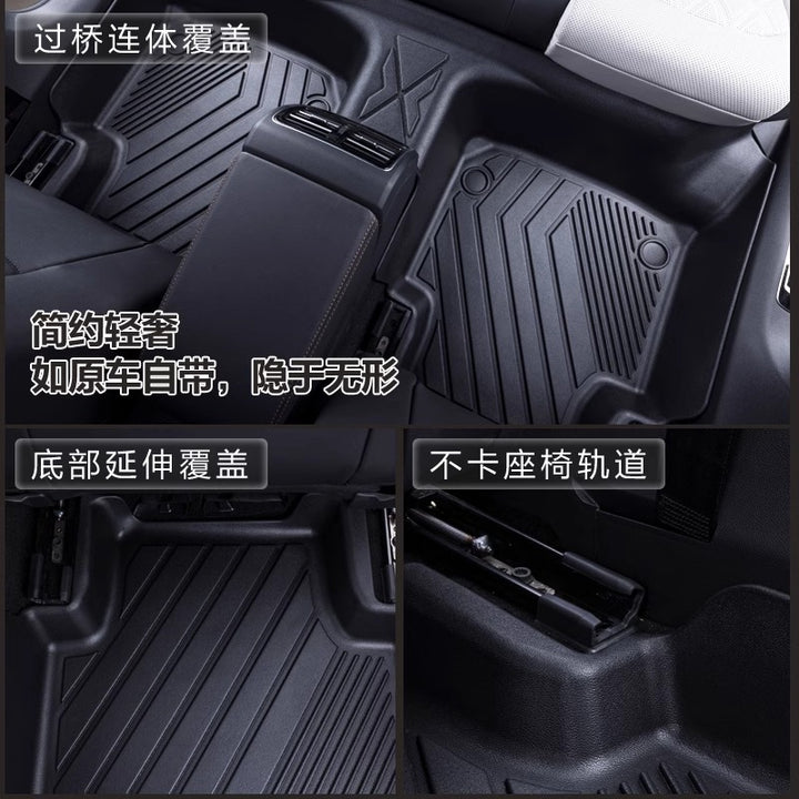 Universal TPE Car Floor Mat – Full Surround Odour-Free Waterproof Interior Pad