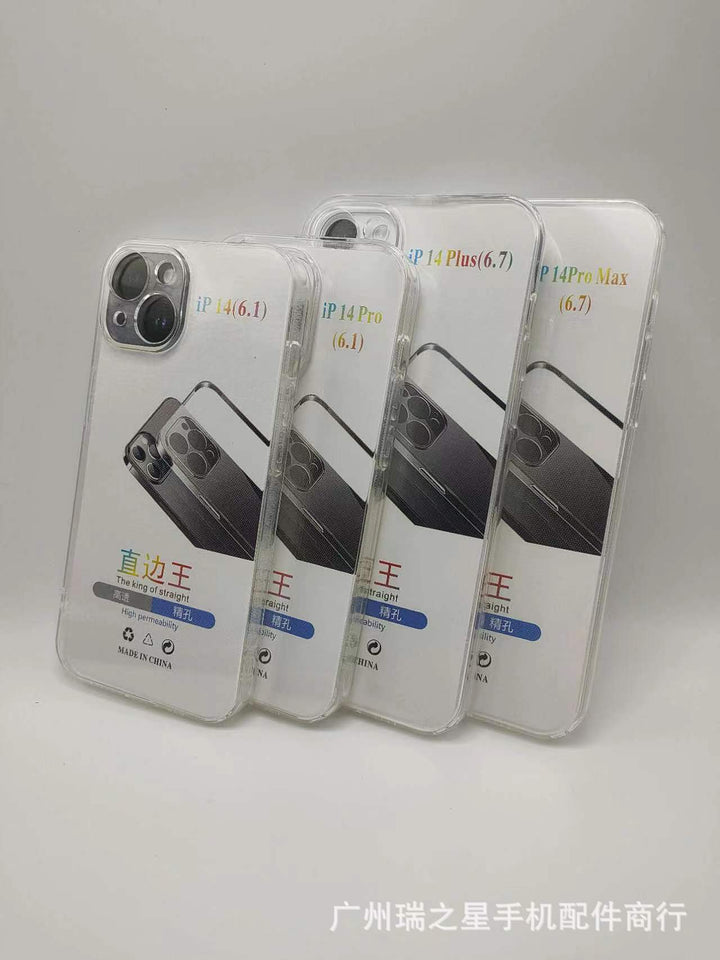 For iPhone 17 Phone Case 4-Corner Airbag ShockproofiPhone16 promax Clear Protective Case TPUSoft Case