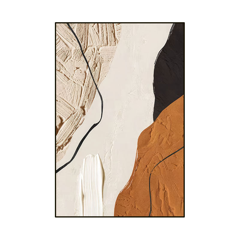 漠菲客厅装饰画现代抽象挂画客厅高级感沙发背景墙大幅落地壁画