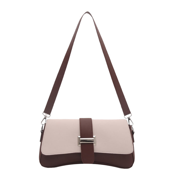 New Premium Texture Single Shoulder Small Square Bag Vintage Stylish Trendy Commuter Crossbody Bag