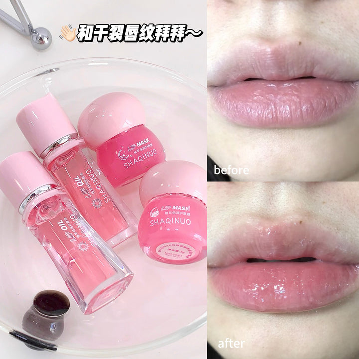 SHAQINUO Set Lip Mask Set Nourishing Moisturizing