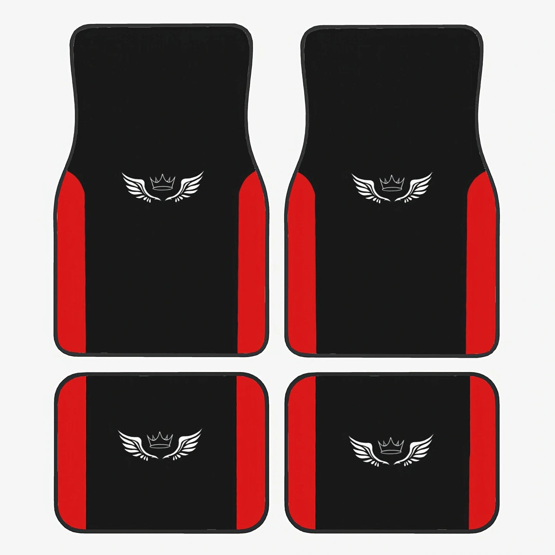 TEMUNordic Vintage Car Foot Mat Carpet Carpet 4 Piece Set Stain Resistant Floor Mat Wholesale Drop Shipping