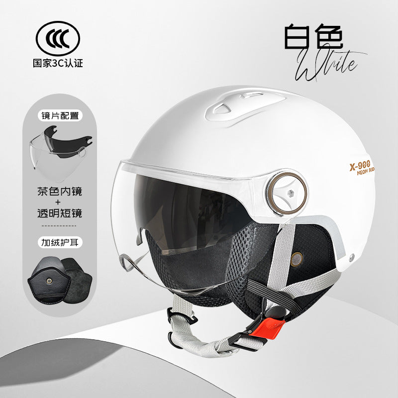 3 c Motorcycle Helmet Men's Women's