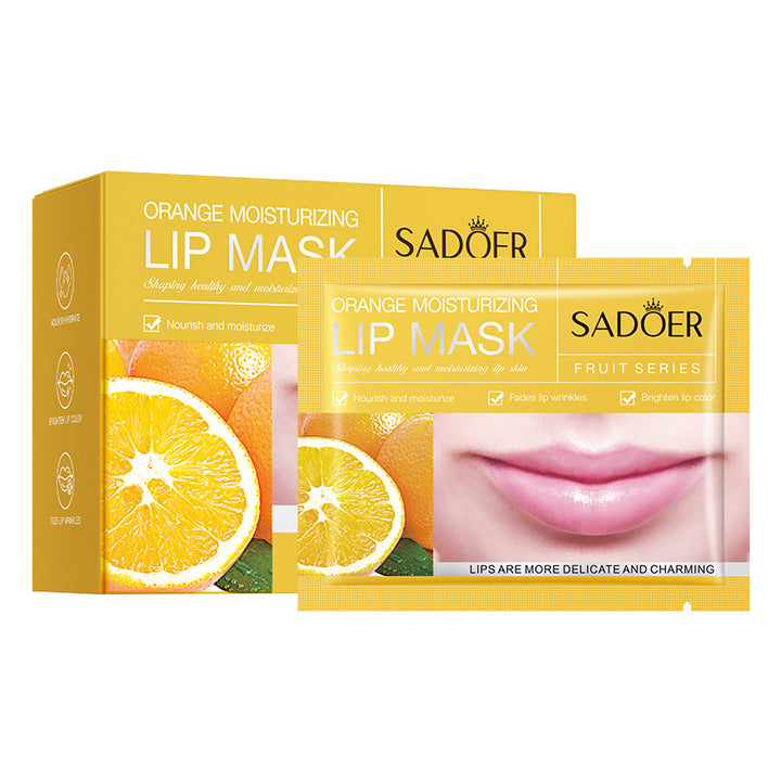 Collagen Moisturizing Lip Mask Patches – Anti-Crack Lip Line Fading Lip Care Treatment