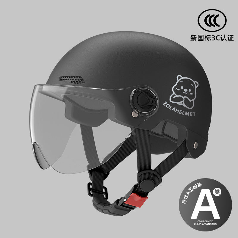 New Small Helmet Electric Vehicle Sun Protection Women Light Wholesale Winter