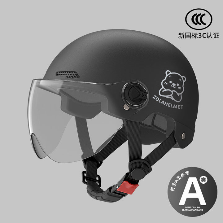 New Small Helmet Electric Vehicle Sun Protection Women Light Wholesale Winter