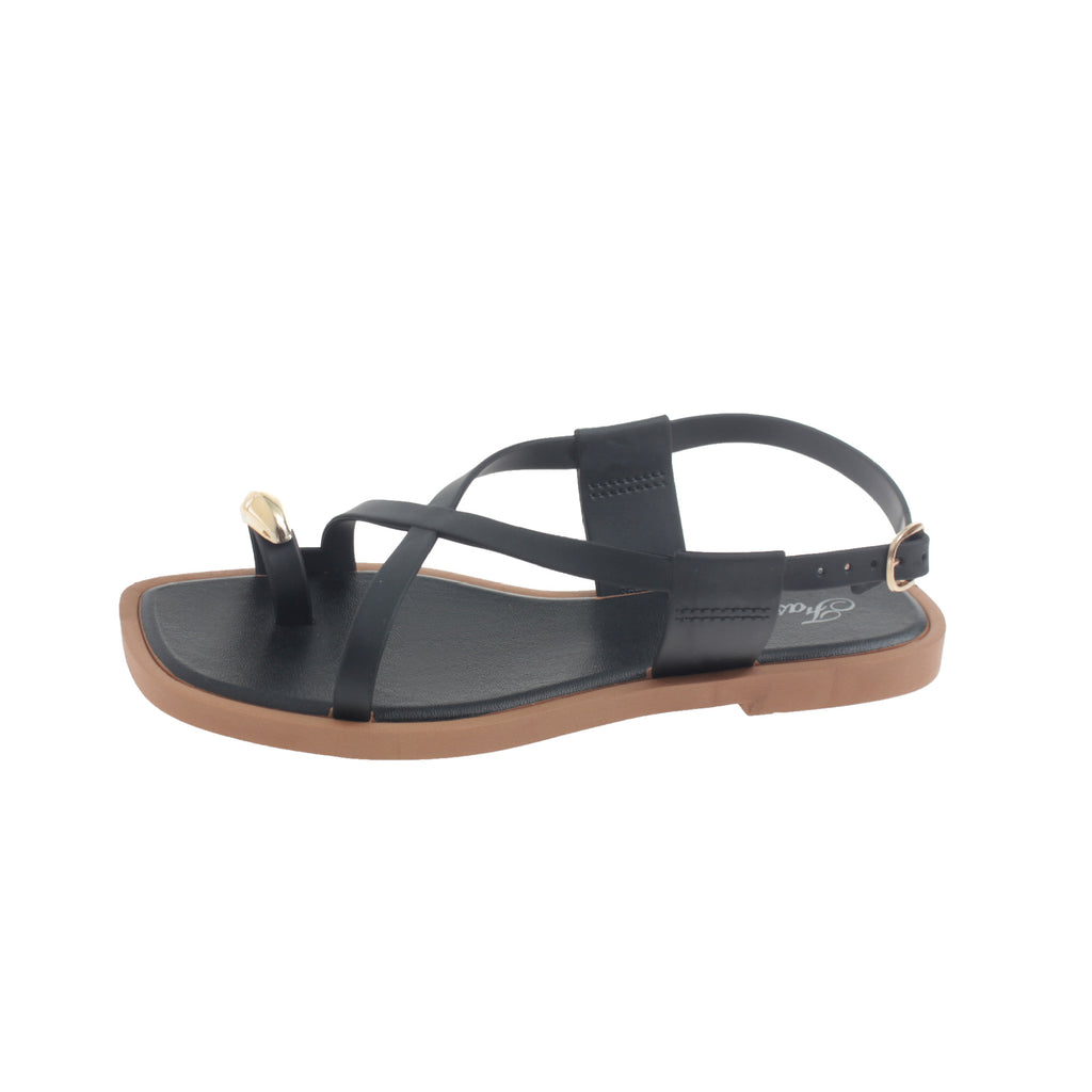 2026新款套趾凉拖鞋女夏外穿网红ins平底罗马凉鞋一字夹趾女鞋