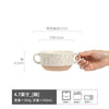 陶瓷哑光双耳碗日式家用汤碗甜品手持碗沙拉碗泡面碗餐具批发面碗