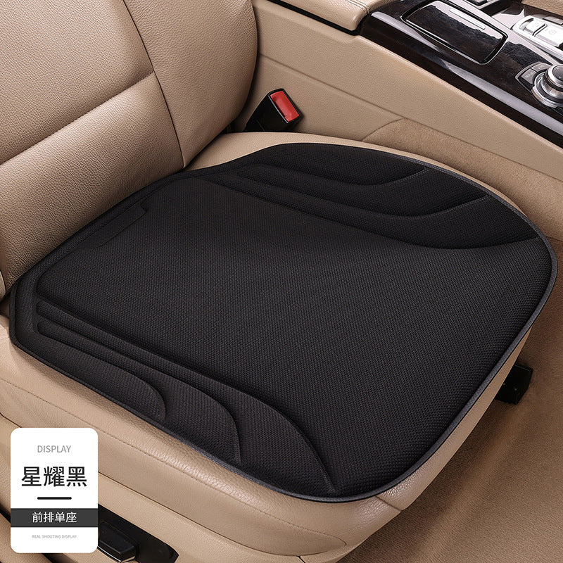 Seaweed Fiber Latex Car Seat Cushion 3-Piece Set – Breathable Anti-Slip Universal Car Seat Pad
