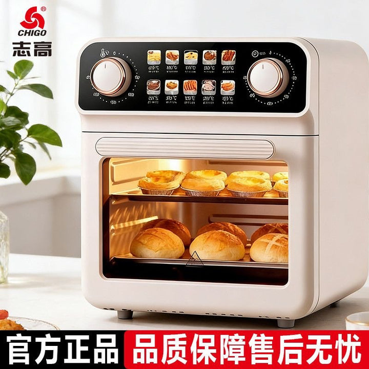 爆款家用志高电烤箱空气炸锅烘焙炸烤一体机可视化烤箱空气炸锅