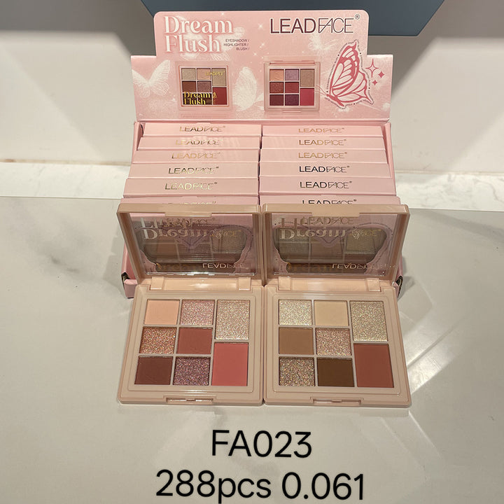 LEADFACE新款24个装化妆品彩妆批发唇彩唇蜜眼影睫毛膏