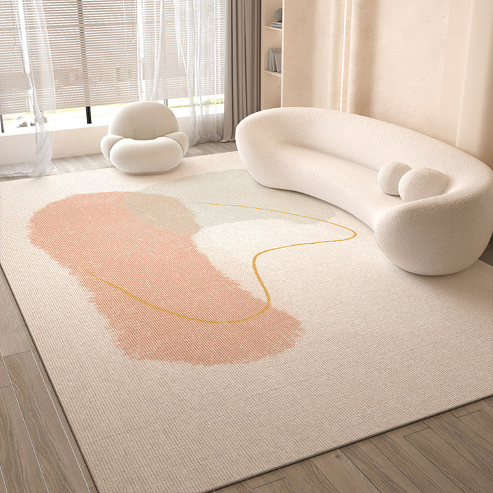 Cream Style Carpet Living Room Light Luxury New Home Floor Mat Bedroom