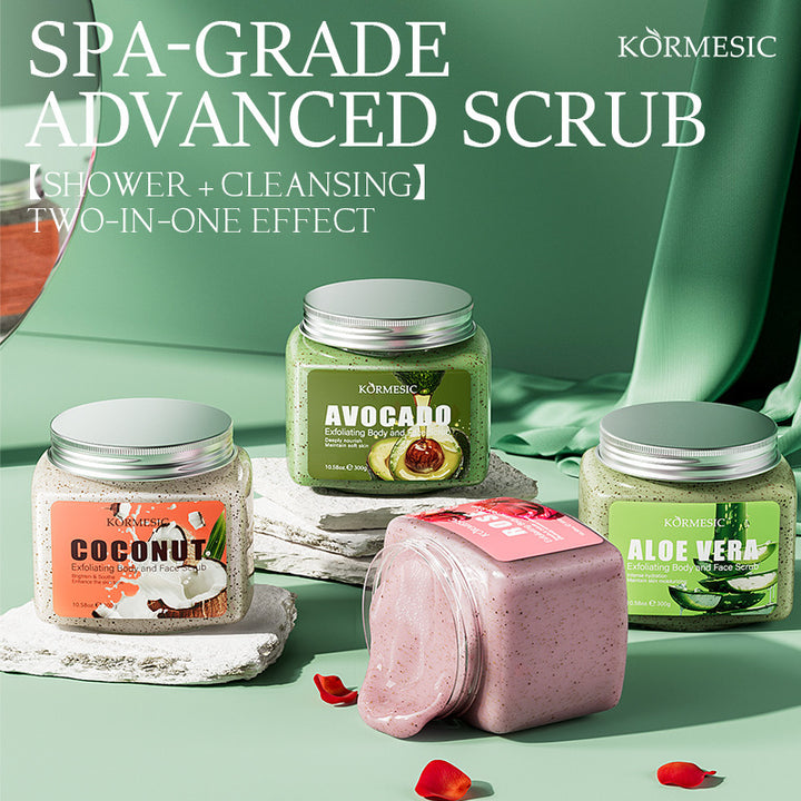 KORMESIC Fruit Body Face Body Scrub Facial Scrub Wholesale