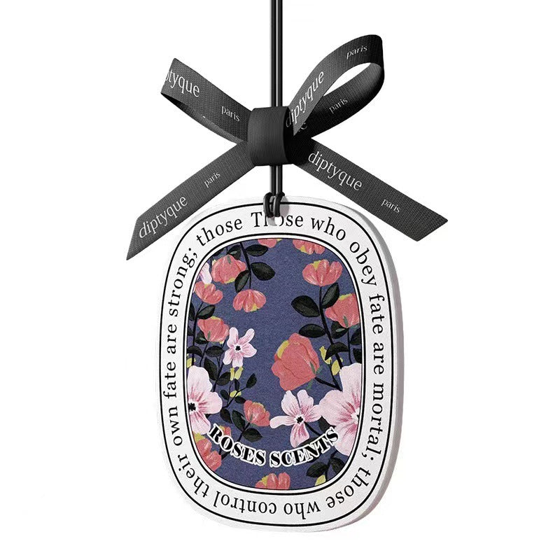 Car Aroma Small Commercial Hang Perfume Car Hanging Decor Fragrance Car
