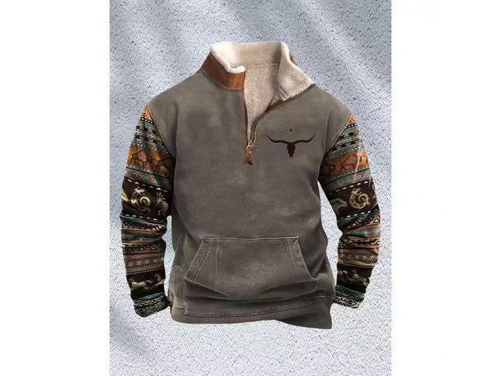 Spring Men's Long Sleeve Hoodie 3 d Casual Fashion Trendy