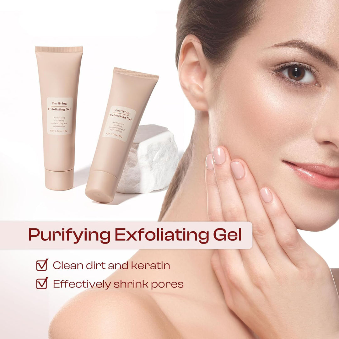 Exfoliating Gel Cream – Moisturizing Hydrating Dead Skin Removal Face Scrub