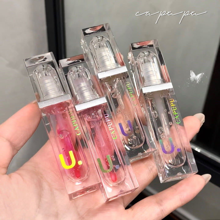 CAPUPULip Moisturizing Nourishing Lip Transparent Lip Lipstick Premium Design Lip