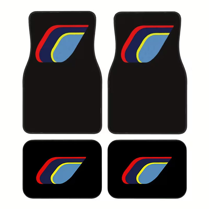 Drop Shipping Stain Resistant Floor Mat All Season Universal Car Foot Mat 4 Piece Set Drop Shipping