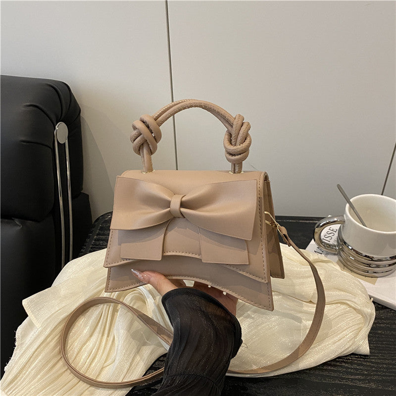 Casual Handheld Single Shoulder Texture Women's New Stylish Minimalist Crossbody Small Square Bag