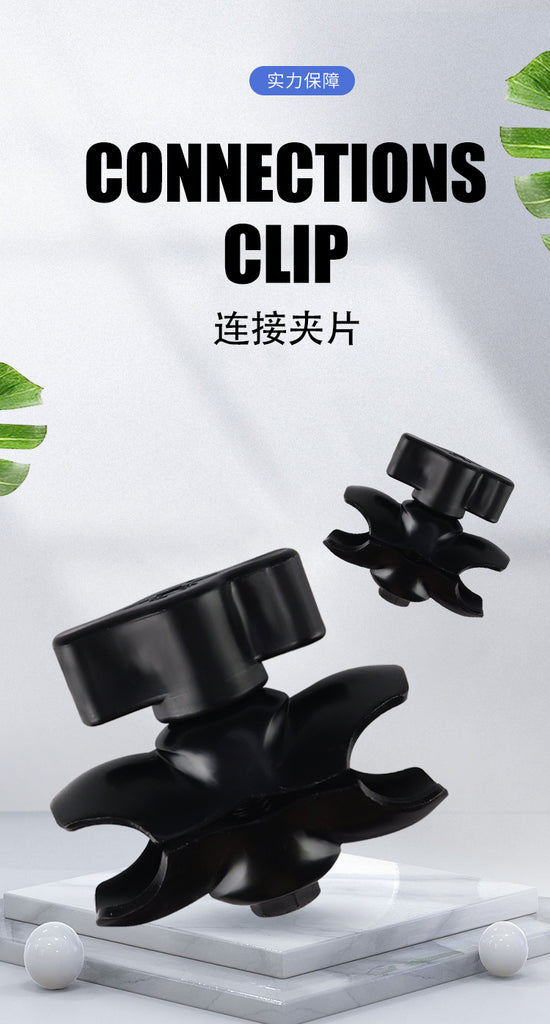 手机支架连杆铝合金连接夹片X型手机支架零件电动车手件支架配件