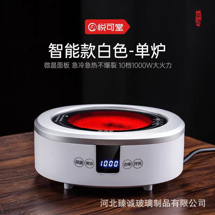 加厚耐热玻璃提梁壶现代简约耐高温大容量蒸煮茶壶电陶炉专用壶