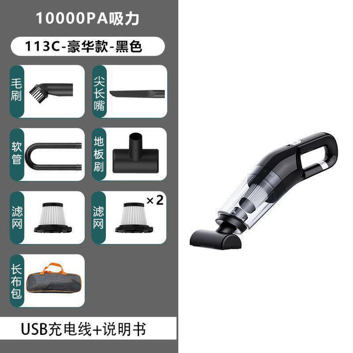 Car Cordless Handheld Vacuum – Strong Suction Mini Portable Cleaner