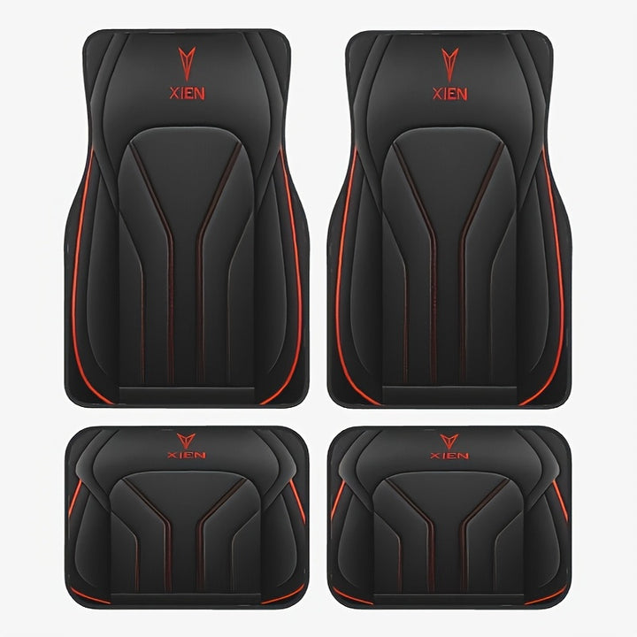 TEMUVintage Nordic Car Foot Mat Carpet 4 Piece Set Stain Resistant Floor Mat TEMUFoot Mat Wholesale