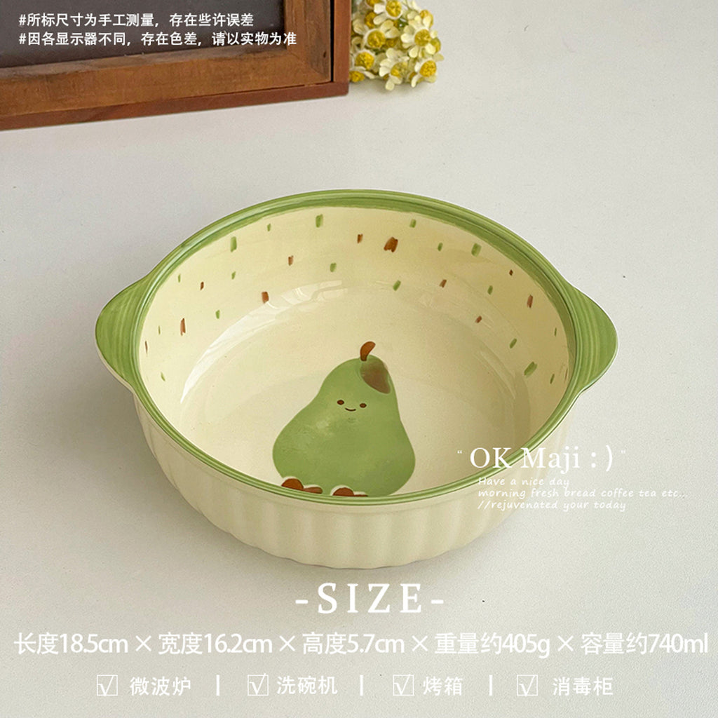 漂亮陶瓷点心盘精致下午茶甜品盘高颜值早餐盘子可爱菜盘家用餐盘