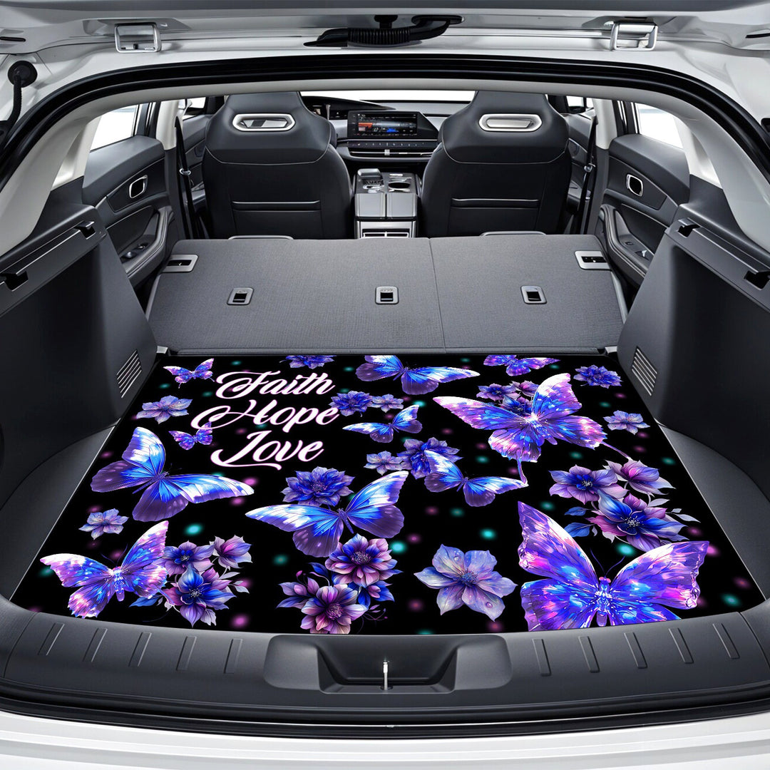 Flower Car Stain Resistant Durable All Season Universal Foot Mat Organizer TEMU
