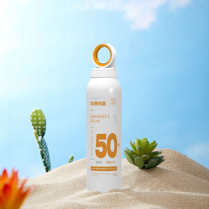 50 Sun Protection Light Thin Breathable Primer Concealer Women Sunscreen