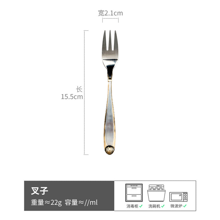 Vintage Minimalist Spoon Stainless Steel Tableware Spoon Spoon Spoon Spoon Wholesale
