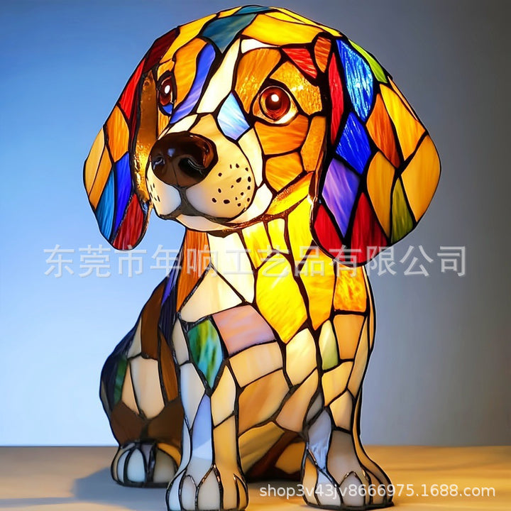 跨境新款Cat Lamp-Dachshund Lamp-Bigfoot Lamp动物LED灯摆件