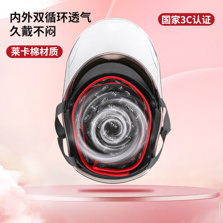 3 C Helmet Men's Women's Motorcycle A 2