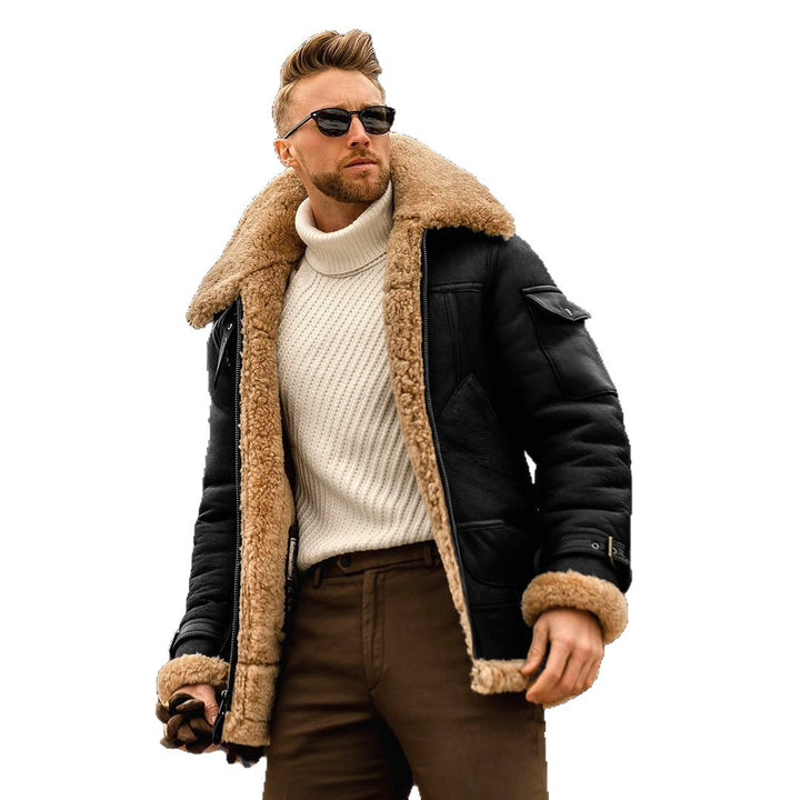 Men Jacket Winter Plus Size Thickened Export Large Men