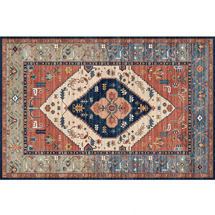 Vintage Carpet Living Room Stain Resistant Durable Bedroom