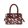 Korean High-End Print Small Square Retro Handbag – Women's Trendy Fashion Bag