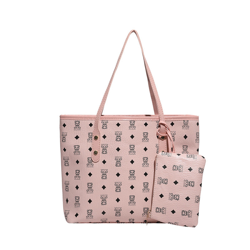 Vintage Tote Bag Women Spring Summer New Fashion Large Capacity Shoulder Bag Premium Feel Underarm Bag
