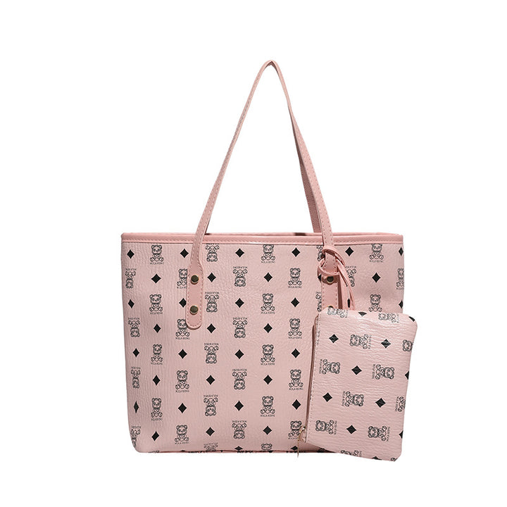 Vintage Tote Bag Women Spring Summer New Fashion Large Capacity Shoulder Bag Premium Feel Underarm Bag