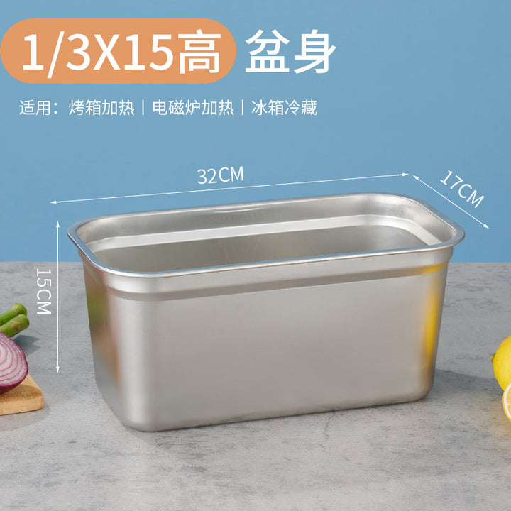 Stainless Steel Commercial Plate Small