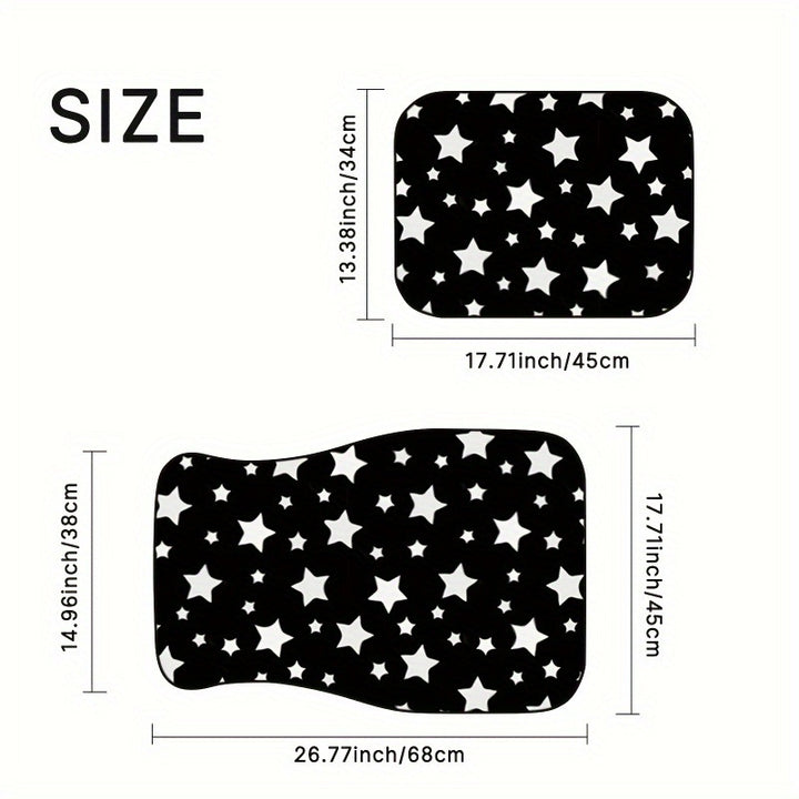 Vintage Car Foot Mat Carpet 4 Piece Set Stain Resistant Floor Mat TEMUFoot Mat Wholesale