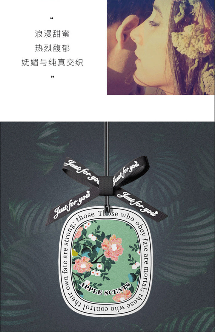 Car Aroma Small Commercial Hang Perfume Car Hanging Decor Fragrance Car